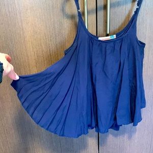 Vintage Havana Spaghetti strap easy flowing top